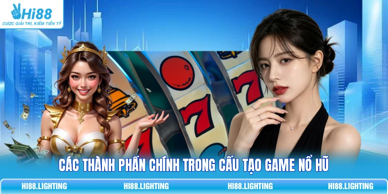 Hiểu Cấu Tạo Game Nổ Hũ Chuẩn Xác Giúp Nâng 85% Tỷ Lệ Thắng 2 Các thành phần chính trong cấu tạo game Nổ Hũ